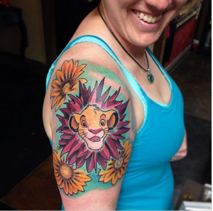 Illustration de l'article : 17 tatouages inspirés de l'univers Disney