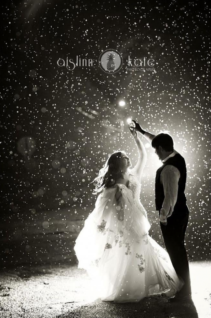 Illustration de l'article : Toute la magie des mariages sous la pluie à travers 24 clichés magnifiques!