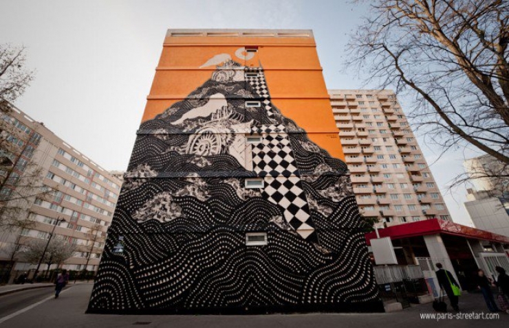 Illustration de l'article : 10 fresques de street-art des rues de Paris à (re)découvrir