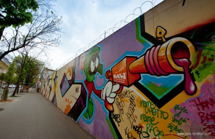 Illustration de l'article : 10 fresques de street-art des rues de Paris à (re)découvrir