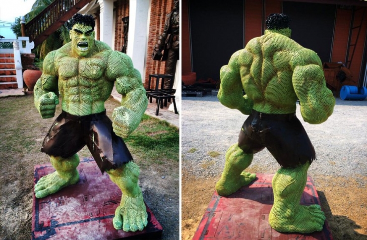 Illustration de l'article : Admirez ces 9 statues métalliques réalisées par l'atelier thaïlandais BanHunLek