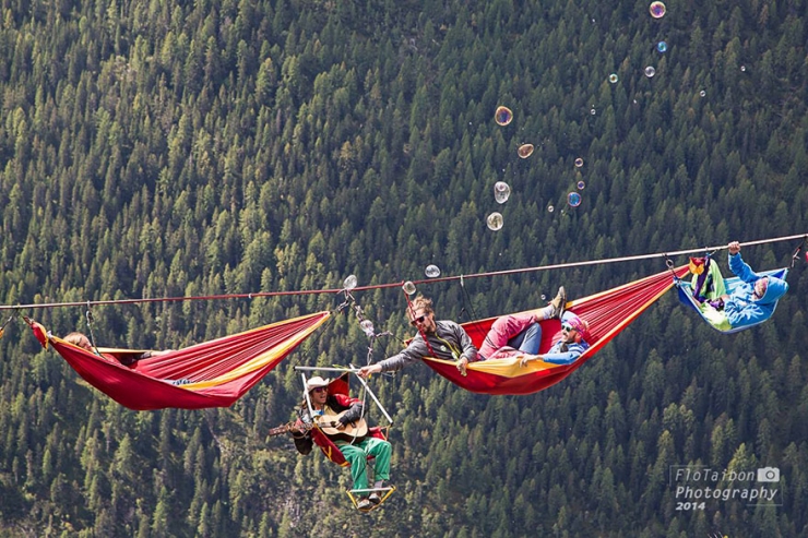 Illustration de l'article : Highline Reunion de Monte Piana : le rendez-vous des casse-cous qui n'ont pas le vertige
