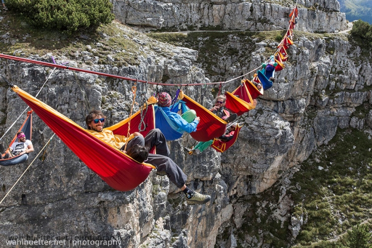 Illustration de l'article : Highline Reunion de Monte Piana : le rendez-vous des casse-cous qui n'ont pas le vertige