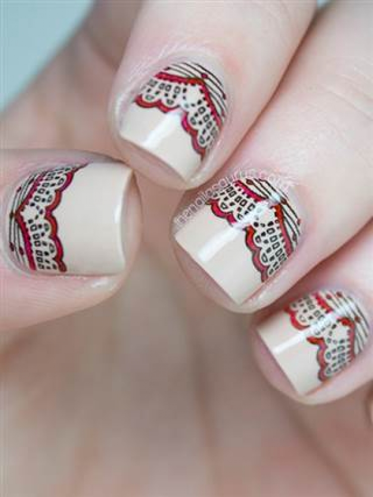 Illustration de l'article : 12 motifs originaux de nail-art