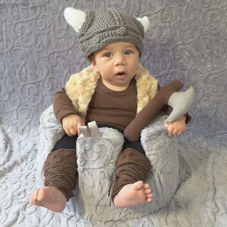 Illustration de l'article : Halloween, c'est tout le mois d'octobre pour cet adorable bébé