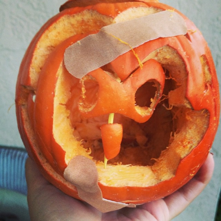 Illustration de l'article : 16 citrouilles d'Halloween complètement ratées