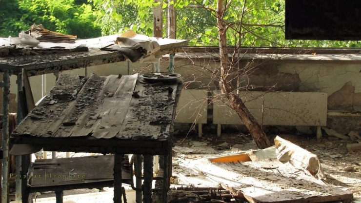 Illustration de l'article : 12 photos d'une ville fant&ocirc;me d'Ukraine