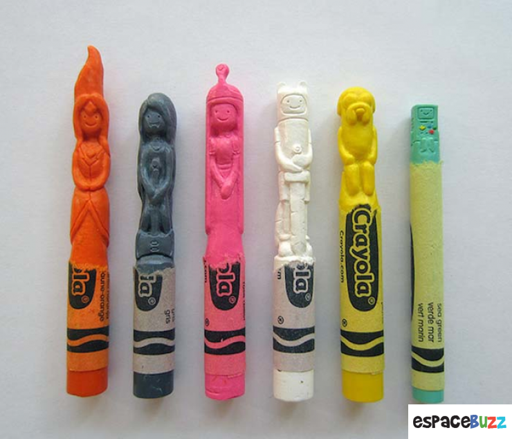 Illustration de l'article : 15 sculptures sur Crayola signées Hoang Tran