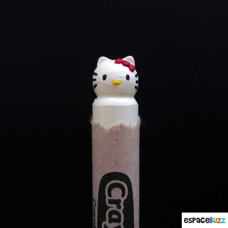 Illustration de l'article : 15 sculptures sur Crayola signées Hoang Tran