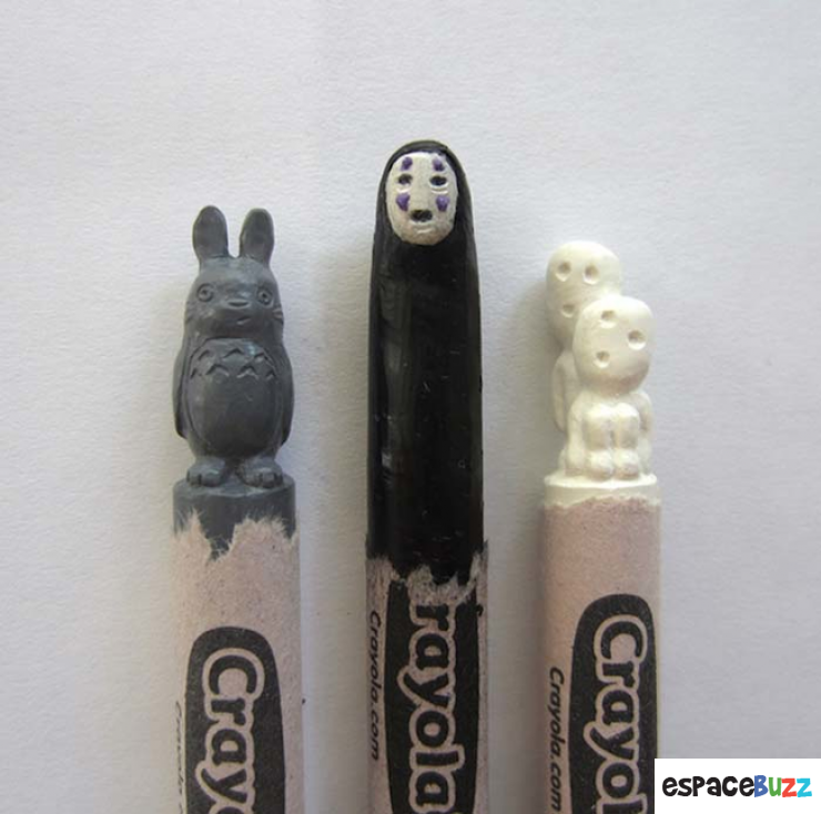 Illustration de l'article : 15 sculptures sur Crayola signées Hoang Tran