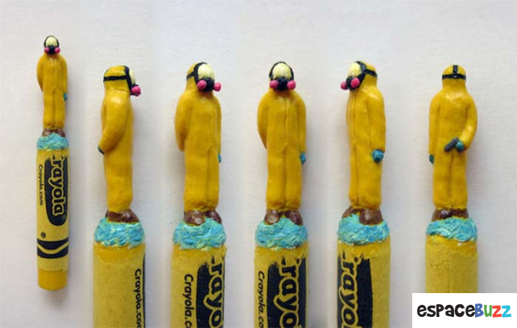 Illustration de l'article : 15 sculptures sur Crayola signées Hoang Tran