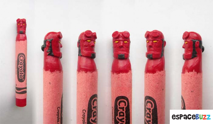 Illustration de l'article : 15 sculptures sur Crayola signées Hoang Tran