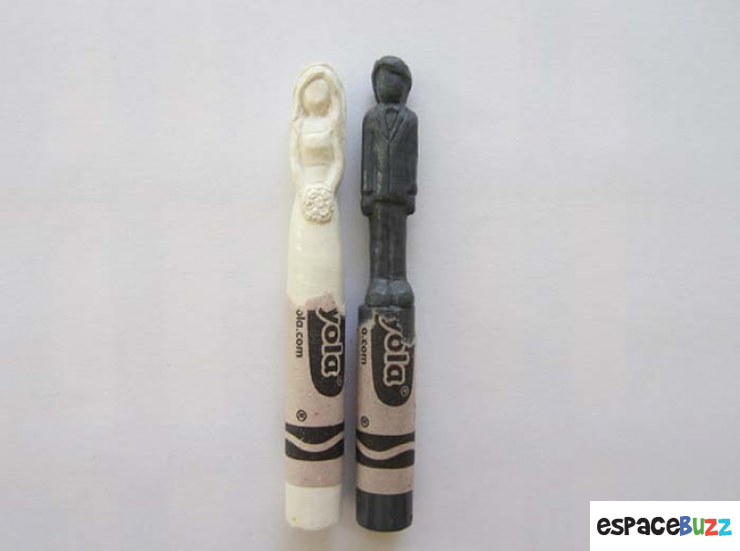 Illustration de l'article : 15 sculptures sur Crayola signées Hoang Tran