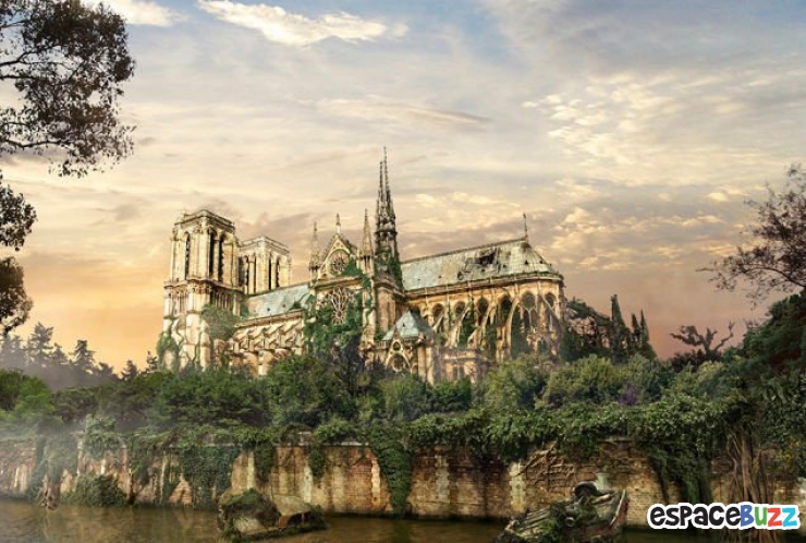 Illustration de l'article : Regardez ces 10 monuments mondialement c&eacute;l&egrave;bres avant et apr&egrave;s l'Apocalypse