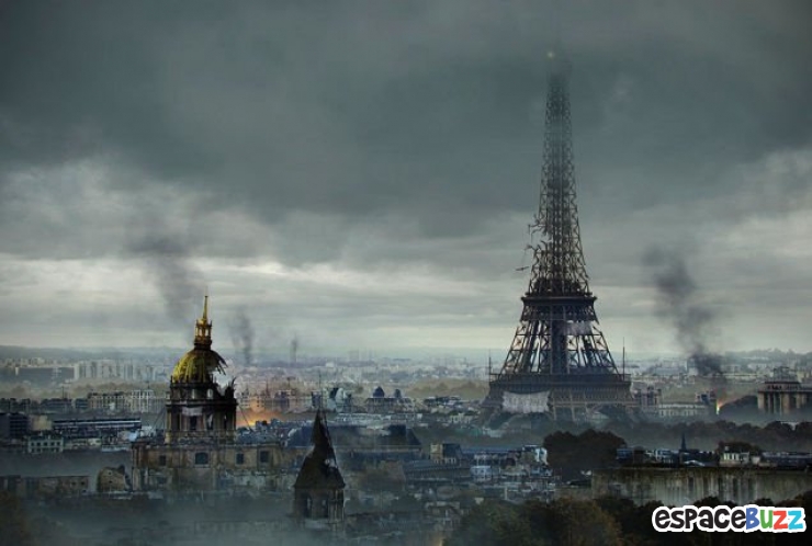 Illustration de l'article : Regardez ces 10 monuments mondialement c&eacute;l&egrave;bres avant et apr&egrave;s l'Apocalypse