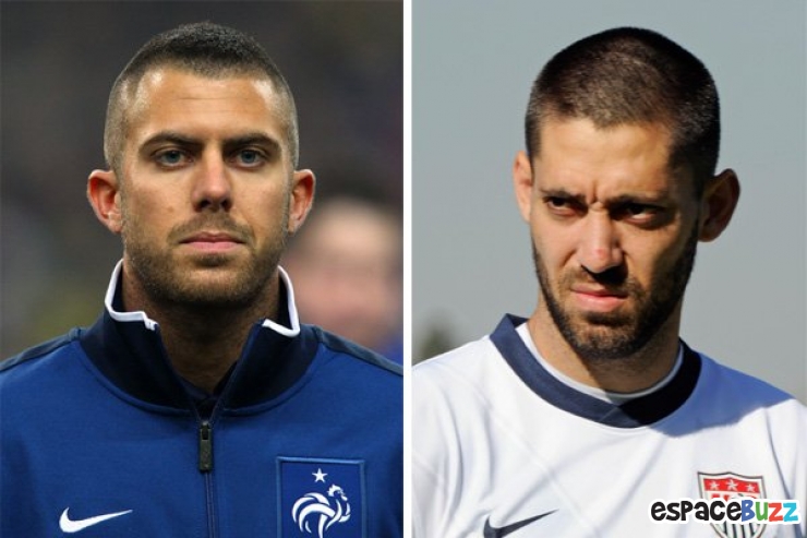 Illustration de l'article : 16 photos de footballeurs &agrave; c&ocirc;t&eacute; de celles de leurs sosies c&eacute;l&egrave;bres