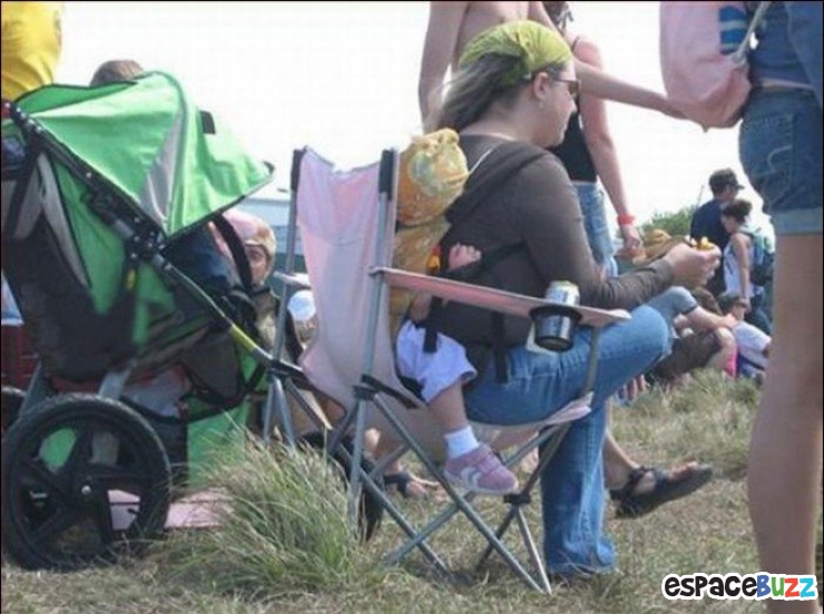 Illustration de l'article : 22 photos de papas et de mamans au sommet de l'inconscience