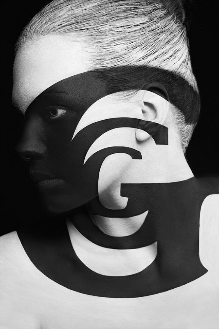 Illustration de l'article : 14 portraits en total noir et blanc, sign&eacute;s Alexander Khokhlov et Valeriya Kutsan