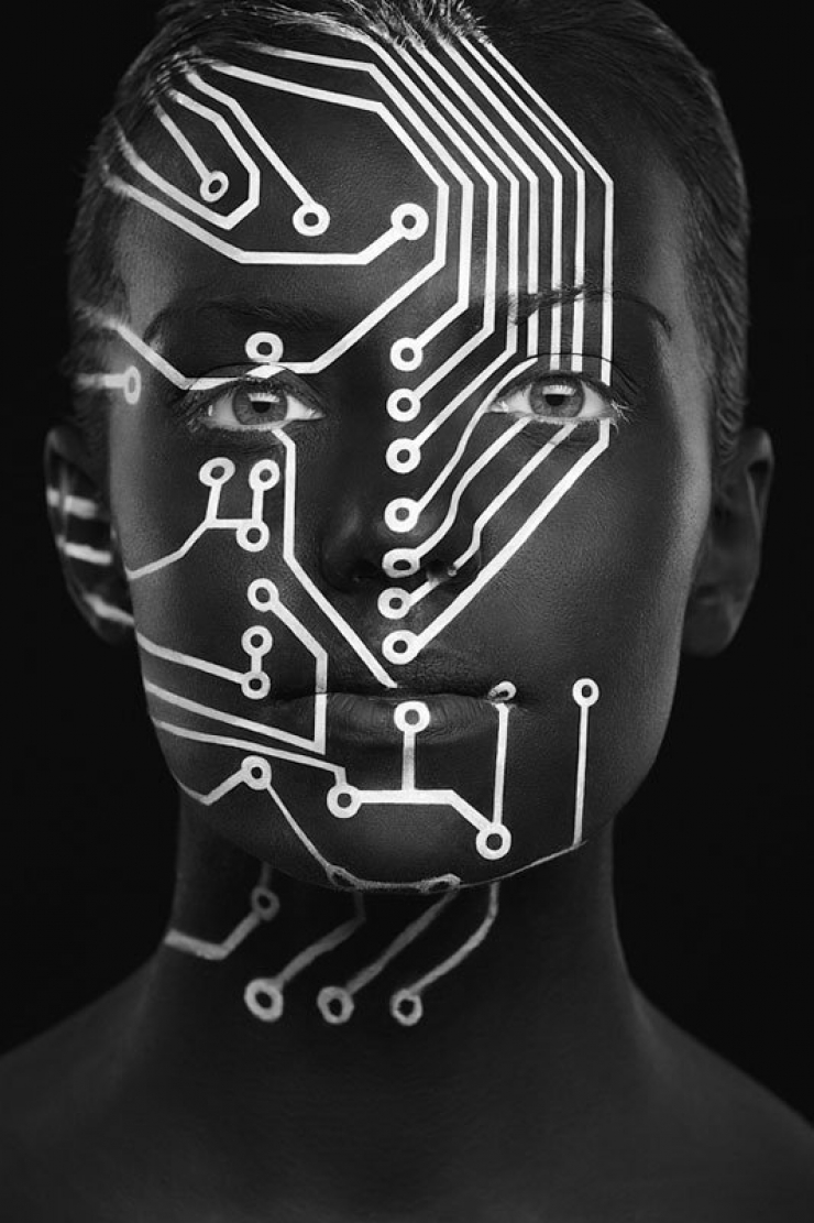 Illustration de l'article : 14 portraits en total noir et blanc, sign&eacute;s Alexander Khokhlov et Valeriya Kutsan