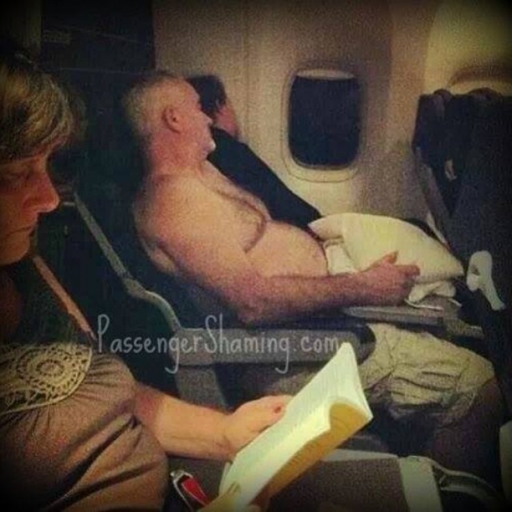 Illustration de l'article : 10 photos de passagers indélicats extraites du compte Instagram Passenger Shaming