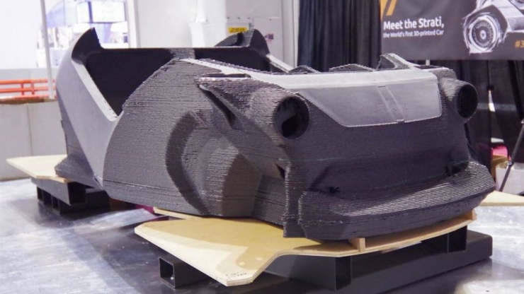 Illustration de l'article : Une voiture fabriquée en moins de 48 heures grâce à l'impression 3D