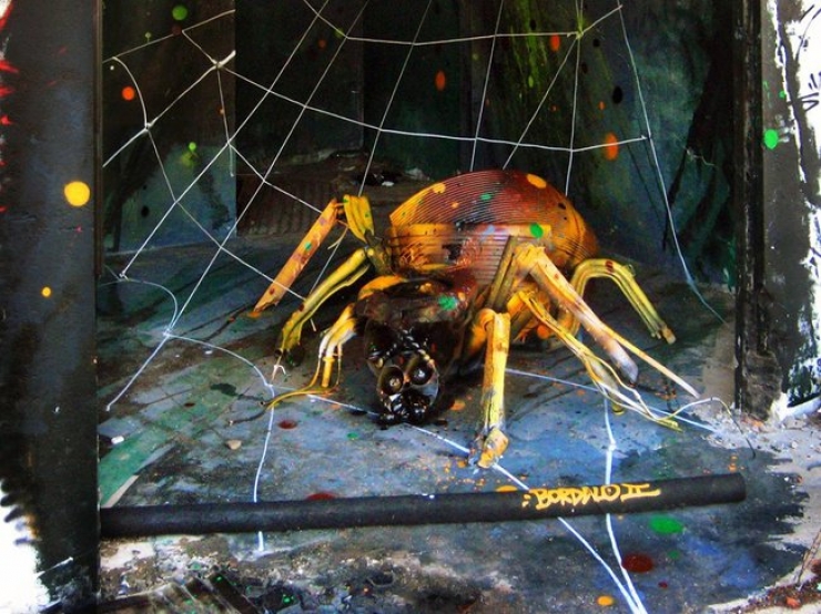 Illustration de l'article : Avec Bordalo II, le street-art prend une toute autre dimension. La preuve en 10 photos