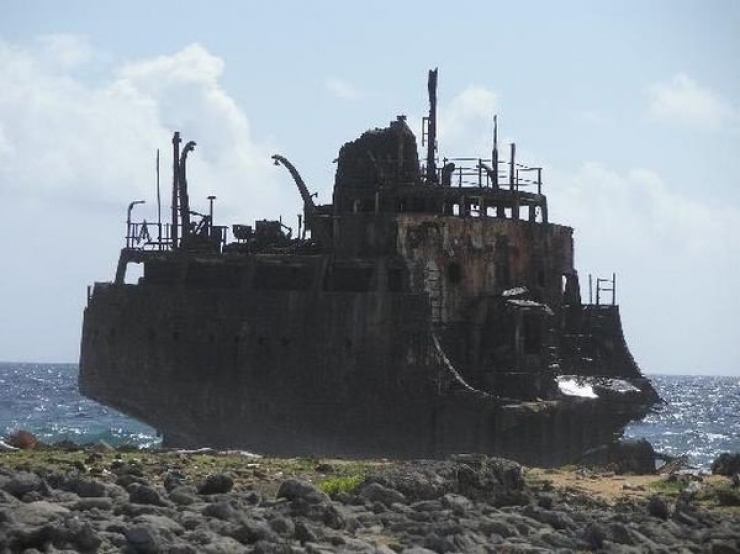 Illustration de l'article : 16 &eacute;paves impressionnantes de navires gisant sur les plages