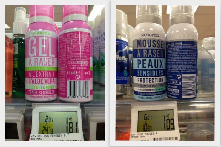 Illustration de l'article : 6 produits aux versions hommes/femmes qui sont plus chers pour la gent féminine