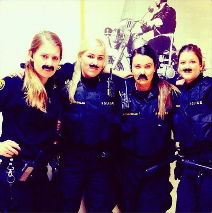 Illustration de l'article : Les policiers islandais savent se détendre. La preuve en 14 photos
