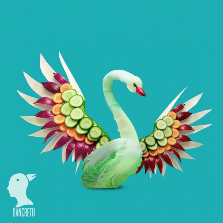 Illustration de l'article : 12 photos de food-art signées Dan Cretu