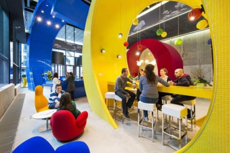 Illustration de l'article : Ces 19 photos des locaux de Google &agrave; Dublin vous laisseront sans voix