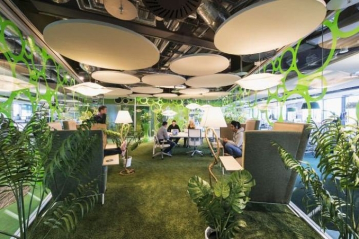 Illustration de l'article : Ces 19 photos des locaux de Google &agrave; Dublin vous laisseront sans voix