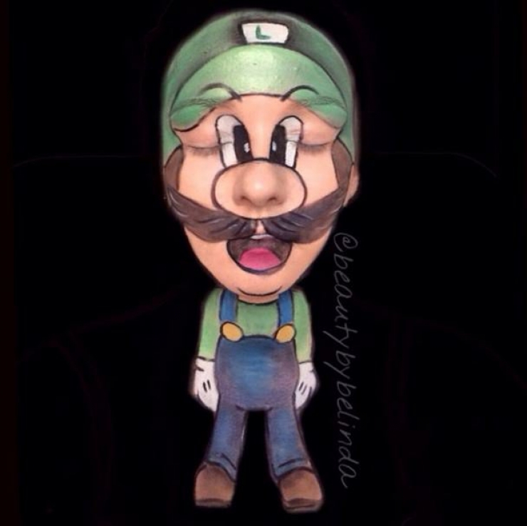 Illustration de l'article : 14 déroutants maquillages par l'artiste Belinda Maines