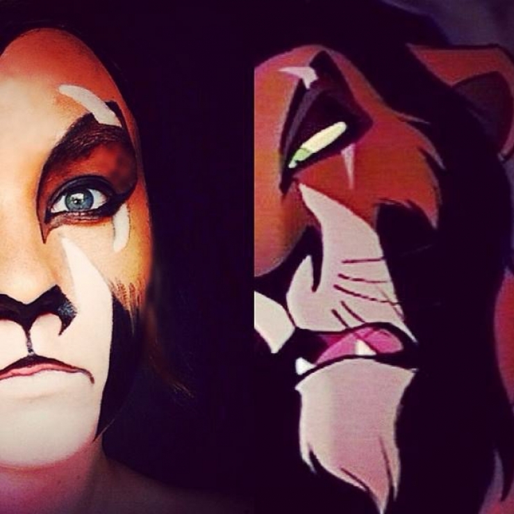 Illustration de l'article : 14 déroutants maquillages par l'artiste Belinda Maines