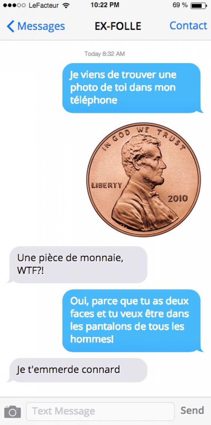 Illustration de l'article : Il grille que sa copine le trompe et lui fait savoir d'une façon GÉNIALE !
