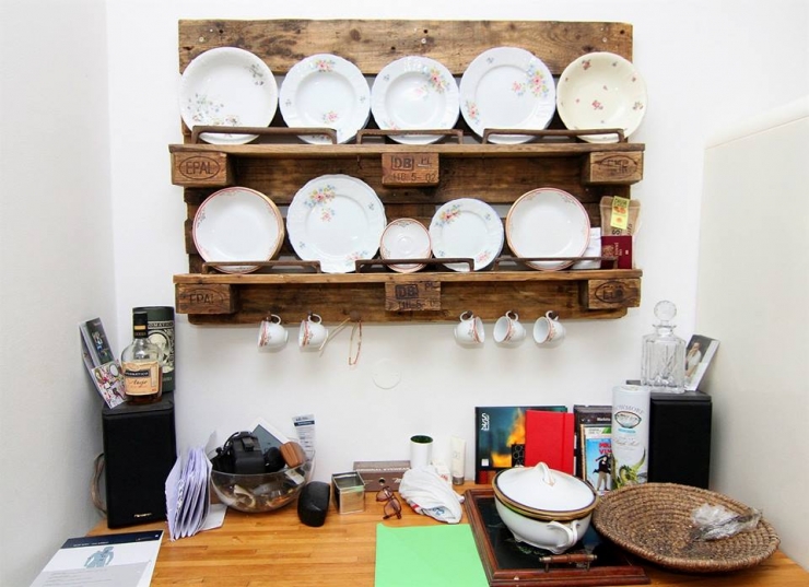 Illustration de l'article : 38 réalisations à base de palettes pour vous inspirer uniquement dans votre cuisine...