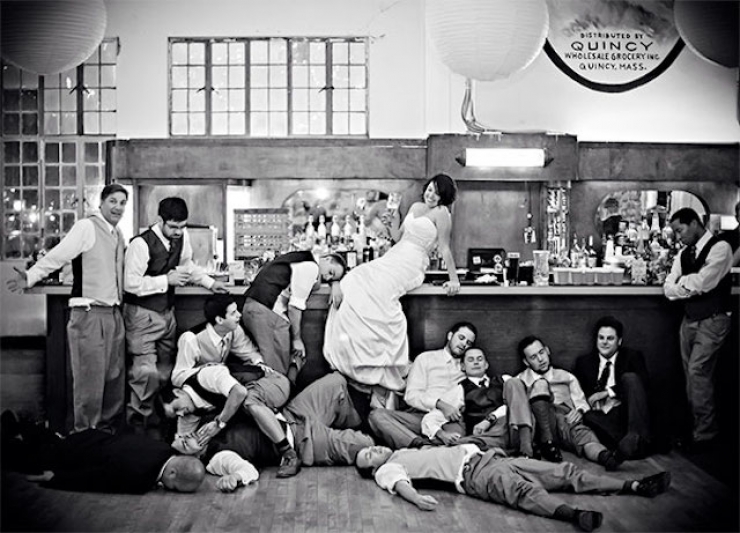 Illustration de l'article : 53 nouvelles photos de mariage pour votre plus grande inspiration ! Cr&eacute;ativit&eacute; quand tu nous tiens...