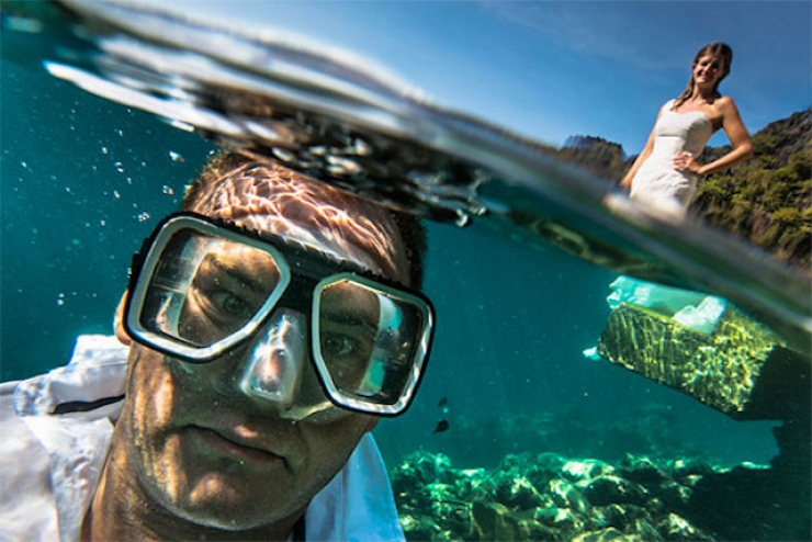 Illustration de l'article : 53 nouvelles photos de mariage pour votre plus grande inspiration ! Cr&eacute;ativit&eacute; quand tu nous tiens...