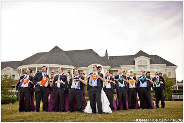 Illustration de l'article : 53 nouvelles photos de mariage pour votre plus grande inspiration ! Cr&eacute;ativit&eacute; quand tu nous tiens...