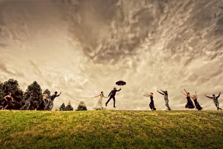 Illustration de l'article : 53 nouvelles photos de mariage pour votre plus grande inspiration ! Cr&eacute;ativit&eacute; quand tu nous tiens...