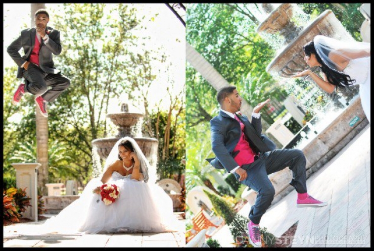 Illustration de l'article : 53 nouvelles photos de mariage pour votre plus grande inspiration ! Cr&eacute;ativit&eacute; quand tu nous tiens...