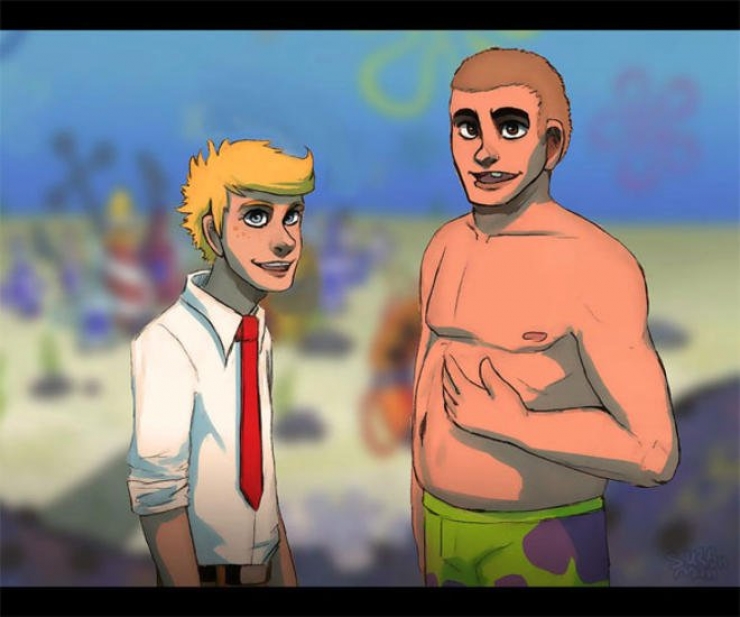 Illustration de l'article : 12 personnages de dessins animés version humaine