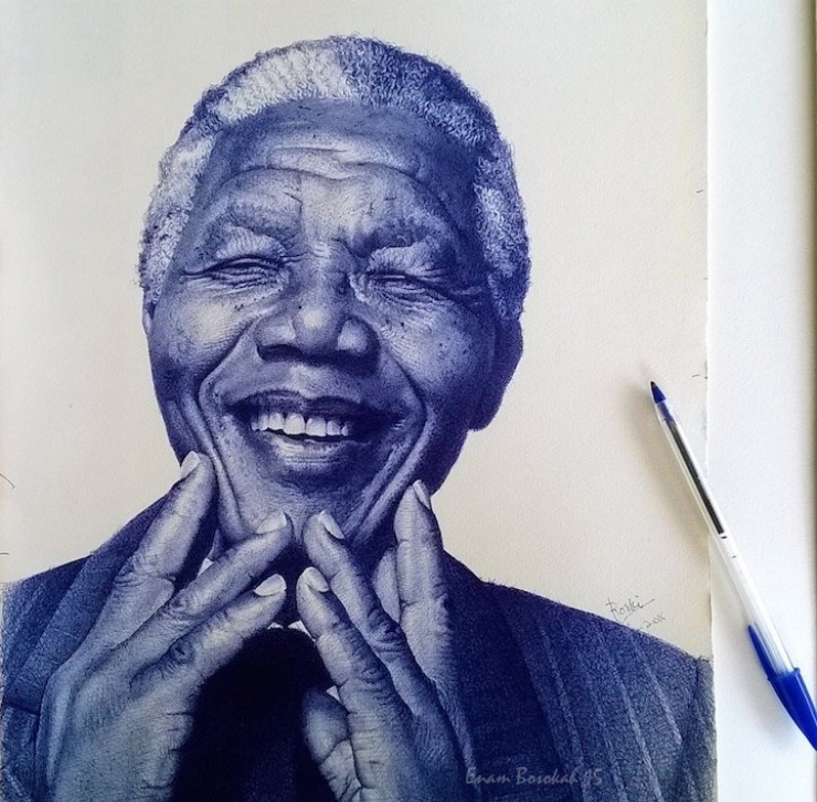 Illustration de l'article : Ses dessins au stylo &agrave; bille sont d'un incroyable r&eacute;alisme