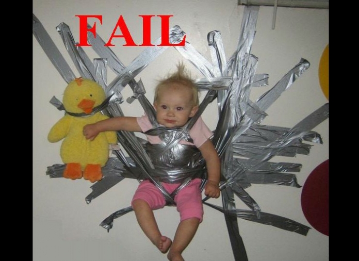 Illustration de l'article : 18 photos qui vous montrent pourquoi il ne faut jamais laisser les enfants seuls avec papa...