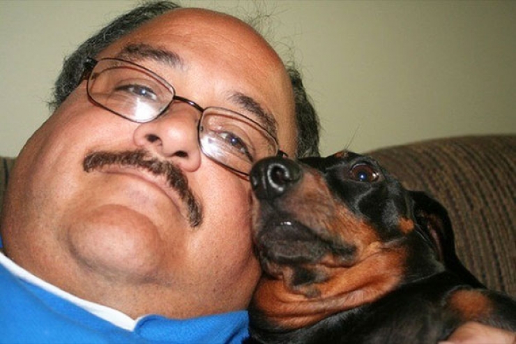 Illustration de l'article : Qui se ressemble s'assemble : 16 duos maître/animal qui sont faits les uns pour les autres