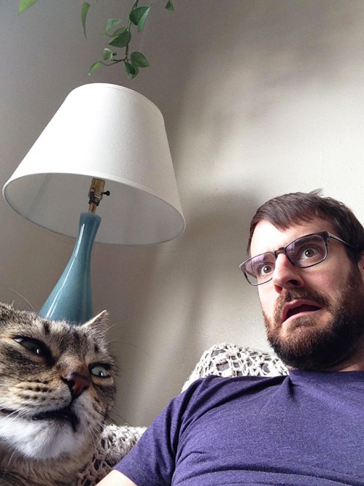 Illustration de l'article : Qui se ressemble s'assemble : 16 duos maître/animal qui sont faits les uns pour les autres