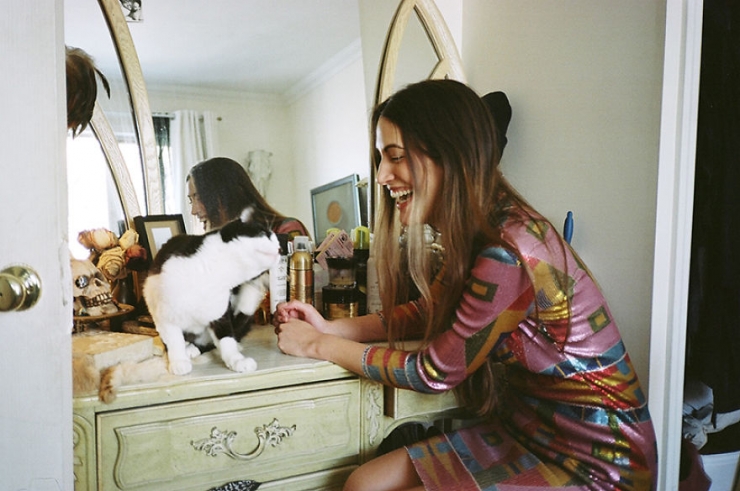 Illustration de l'article : Elle photographie les New-yorkaises et leurs chats