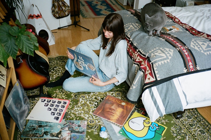 Illustration de l'article : Elle photographie les New-yorkaises et leurs chats