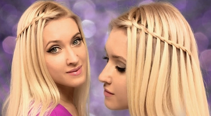 Illustration de l'article : Astuce: Voici comment r&eacute;aliser une tresse cascade en version torsad&eacute;e, sur cheveux droits et fris&eacute;s !