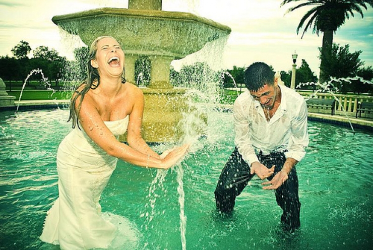 Illustration de l'article : "Trash the dress" ou comment recycler sa robe de mariée !